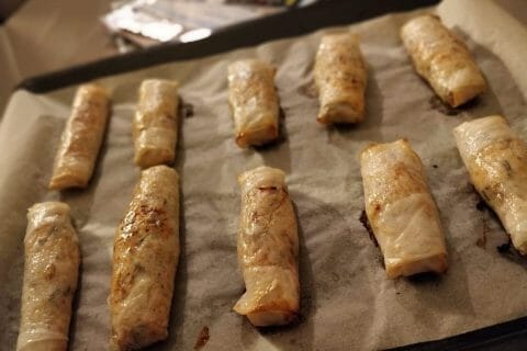 Cliquez pour zoomer ! Nems au poulet au Thermomix