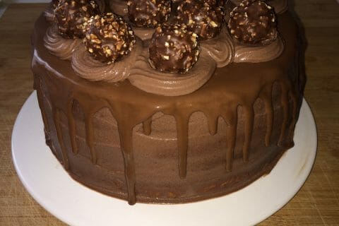 Cliquez pour zoomer ! Layer cake Kinder Bueno Thermomix par cindy77100