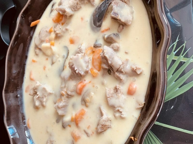 Cliquez pour zoomer ! Blanquette de veau Thermomix par donajess