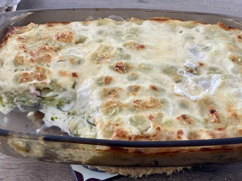 Cliquez pour zoomer ! Gratin de ravioles aux courgettes Thermomix par mariongaliano