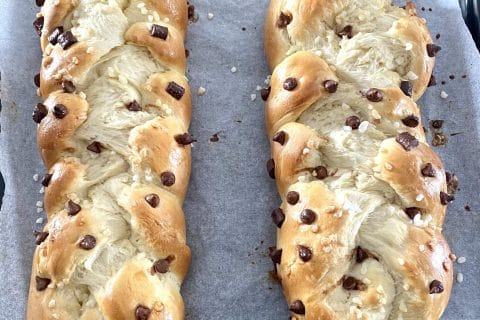 Cliquez pour zoomer ! Brioche tressée à la mie filante Thermomix par mariongaliano