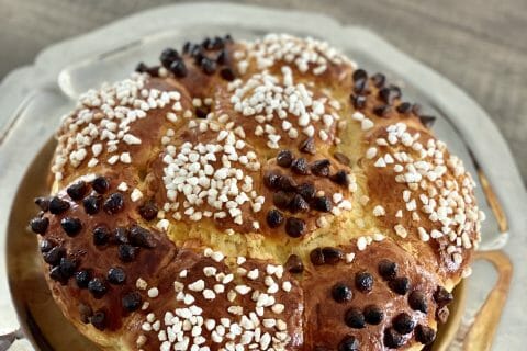 Cliquez pour zoomer ! Brioche tressée à la mie filante Thermomix par mariongaliano