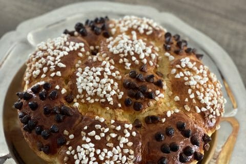 Cliquez pour zoomer ! Brioche tressée à la mie filante Thermomix par mariongaliano