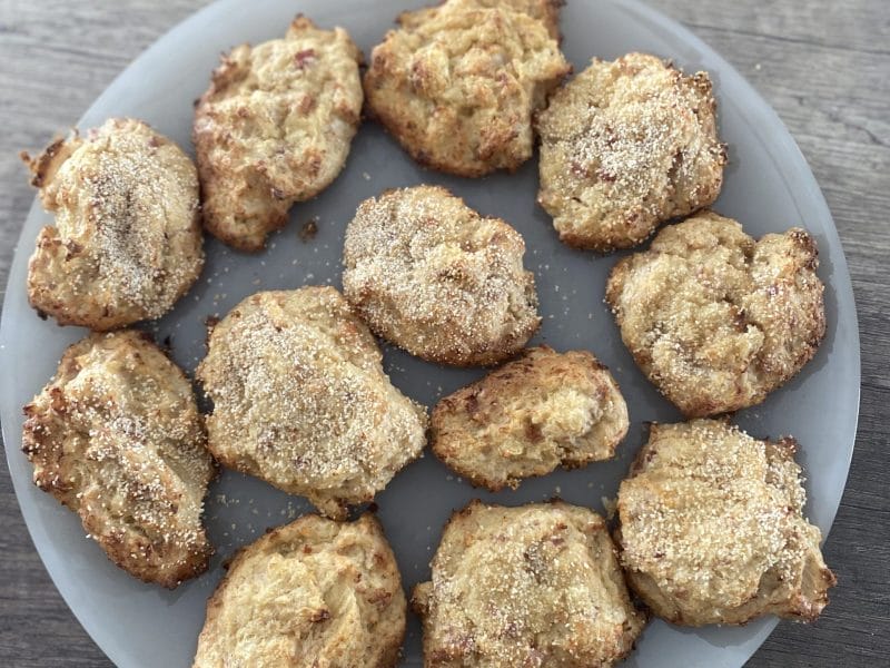 Cliquez pour zoomer ! Croquettes de chou-fleur au jambon cru Thermomix par mariongaliano