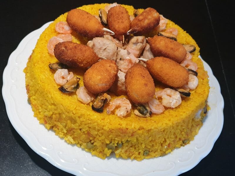 Cliquez pour zoomer ! Paella Thermomix par btybty