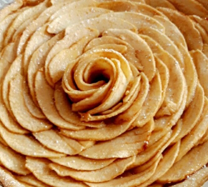 Cliquez pour zoomer ! Tarte pom’pote et caramel beurre salé Thermomix par nessange
