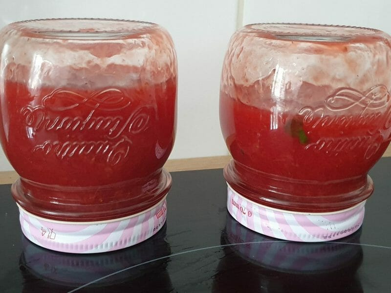 Cliquez pour zoomer ! Confiture de fraises Thermomix par Cécile