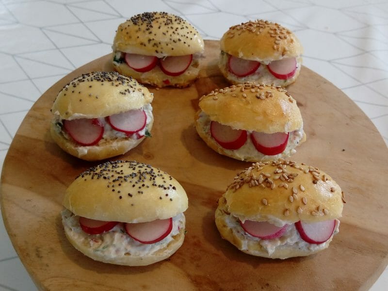 Cliquez pour zoomer ! Rillettes de radis roses au cheese cream Thermomix par minimix