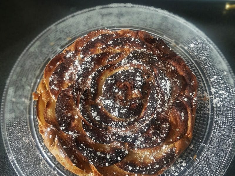 Cliquez pour zoomer ! Tarte Suisse aux pommes Thermomix par elo2019