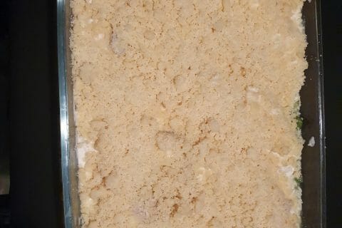 Cliquez pour zoomer ! Crumble poulet, courgettes et parmesan Thermomix par lili5716