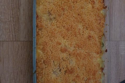 Cliquez pour zoomer ! Crumble poulet, courgettes et parmesan Thermomix par lili5716