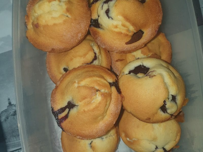 Cliquez pour zoomer ! Muffins aux myrtilles Thermomix par lili5716
