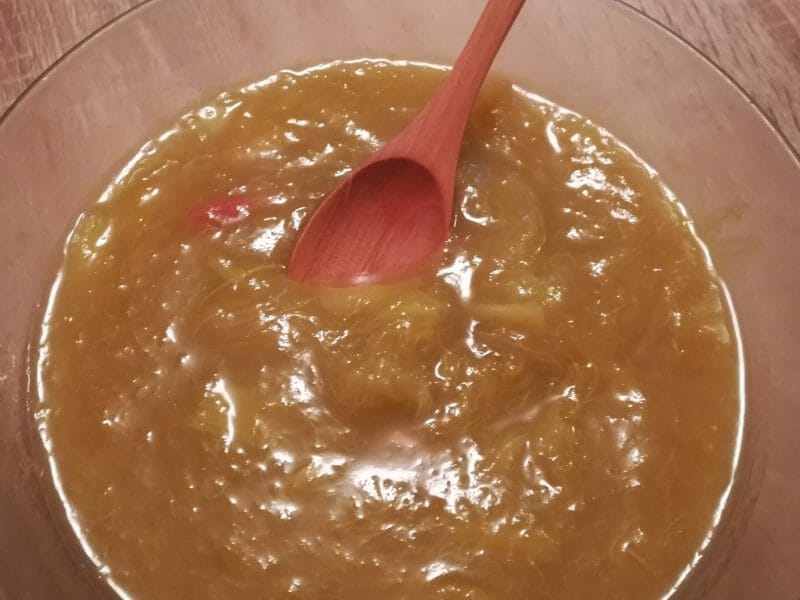 Compote de rhubarbe au Thermomix Cookomix