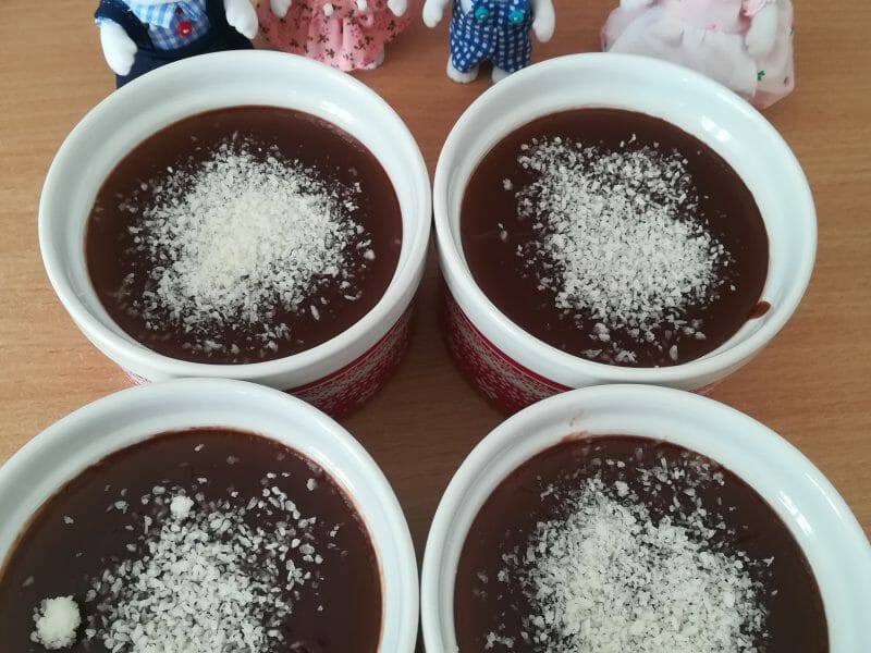 Cliquez pour zoomer ! Crème dessert choco-coco Thermomix par Laura_23