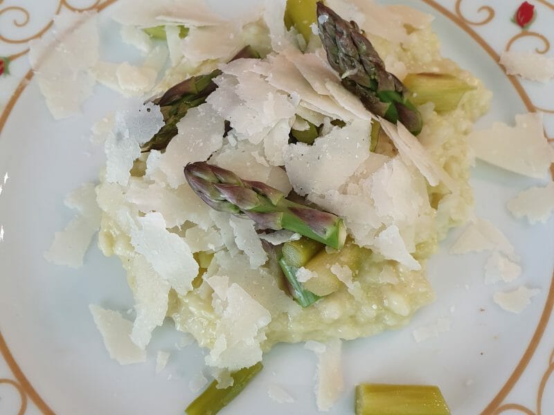 Cliquez pour zoomer ! Risotto aux asperges vertes Thermomix par bruno33
