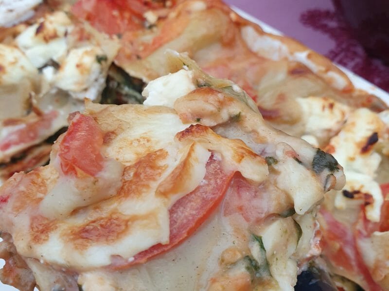 Cliquez pour zoomer ! Lasagnes épinards et chèvre Thermomix par bruno33