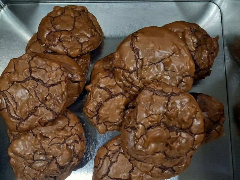 Cliquez pour zoomer ! Cookies brownies Thermomix par Jennie