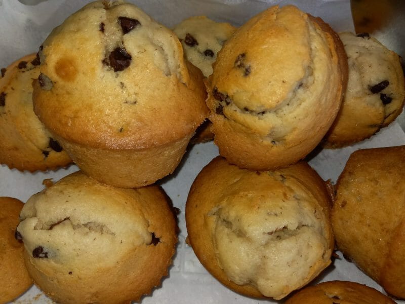 Cliquez pour zoomer ! Muffins aux pépites de chocolat Thermomix par Jennie
