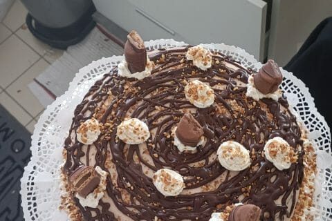 Cliquez pour zoomer ! Layer cake Kinder Bueno Thermomix par jaylinda
