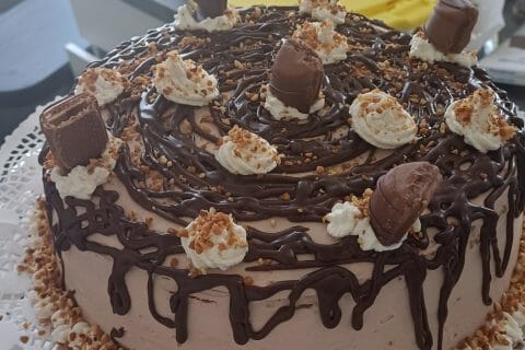 Cliquez pour zoomer ! Layer cake Kinder Bueno Thermomix par jaylinda