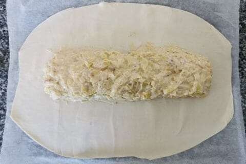 Cliquez pour zoomer ! Feuilleté saumon et poireaux Thermomix par blandine