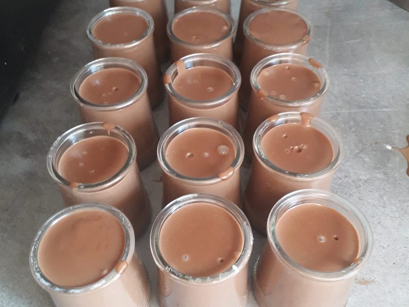 Cliquez pour zoomer ! Danette au chocolat Thermomix par nadduf69