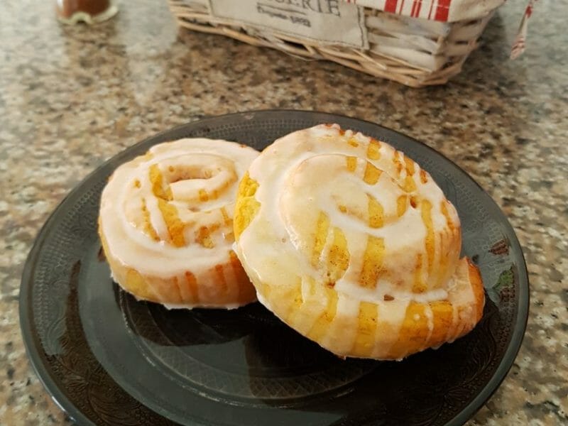 Cliquez pour zoomer ! Cinnamon roll Thermomix par Insta @maggielesbonspetitsplats