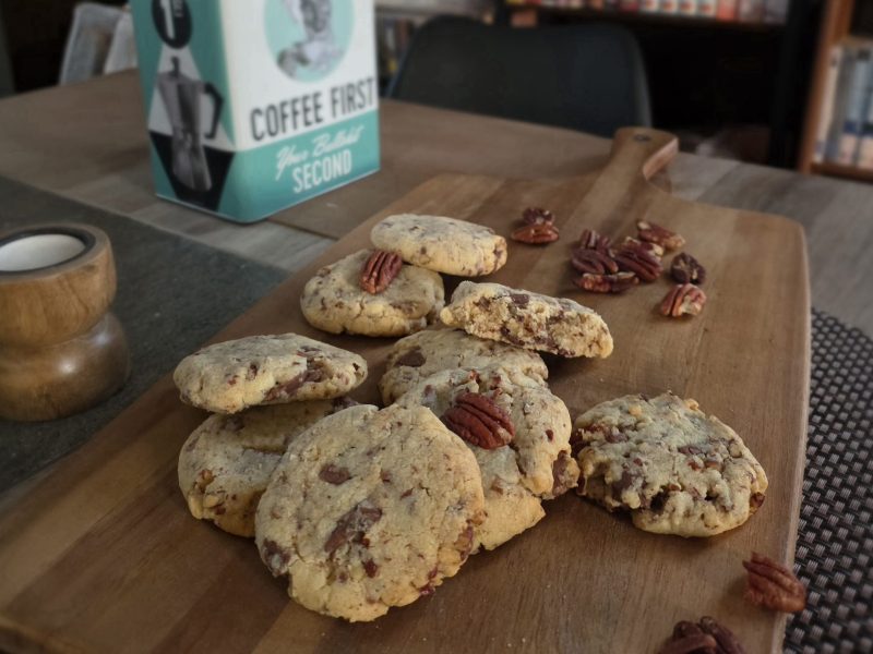 Cliquez pour zoomer ! Cookies noix de cajou et chocolat Thermomix par Insta @maggielesbonspetitsplats