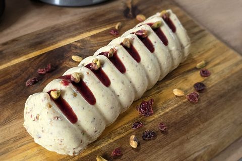 Cliquez pour zoomer ! Nougat glacé Thermomix par Insta @maggielesbonspetitsplats