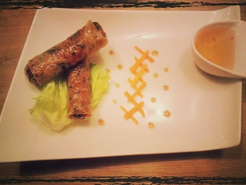 Cliquez pour zoomer ! Nems au poulet Thermomix par Insta @maggielesbonspetitsplats