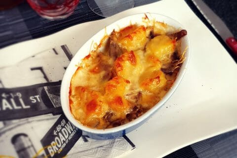 Cliquez pour zoomer ! Gratin dauphinois au confit de canard au Thermomix