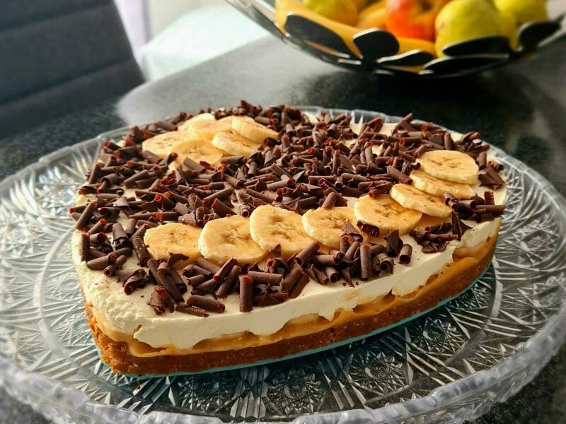 Cliquez pour zoomer ! Banoffee pie Thermomix par Insta @maggielesbonspetitsplats
