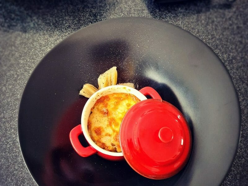 Cliquez pour zoomer ! Gratin de cardons à la moelle Thermomix par Insta @maggielesbonspetitsplats