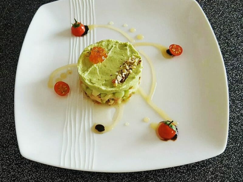 Cliquez pour zoomer ! Verrines saumon avocat Thermomix par Insta @maggielesbonspetitsplats