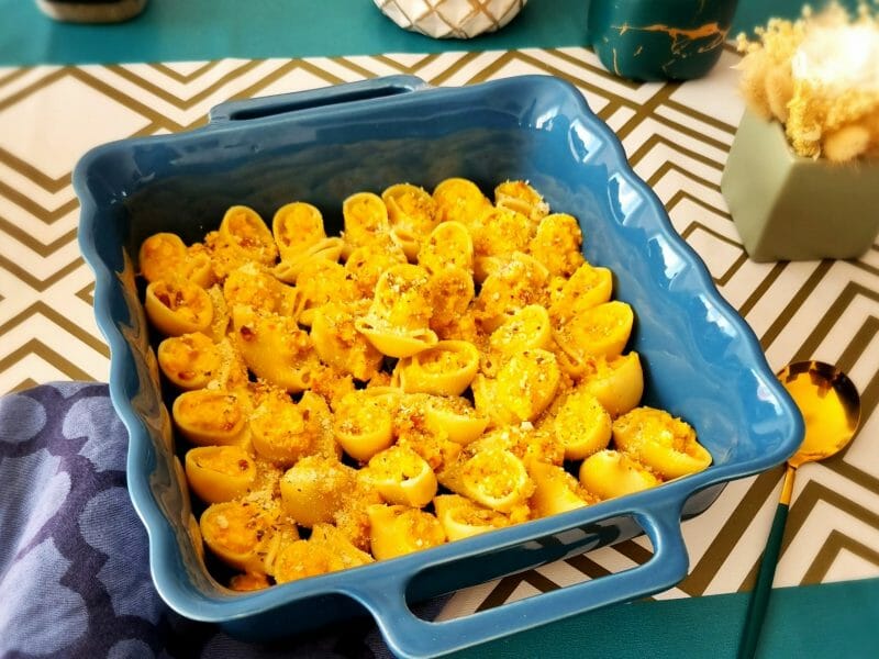 Cliquez pour zoomer ! Conchiglioni au potiron Thermomix par Insta @maggielesbonspetitsplats