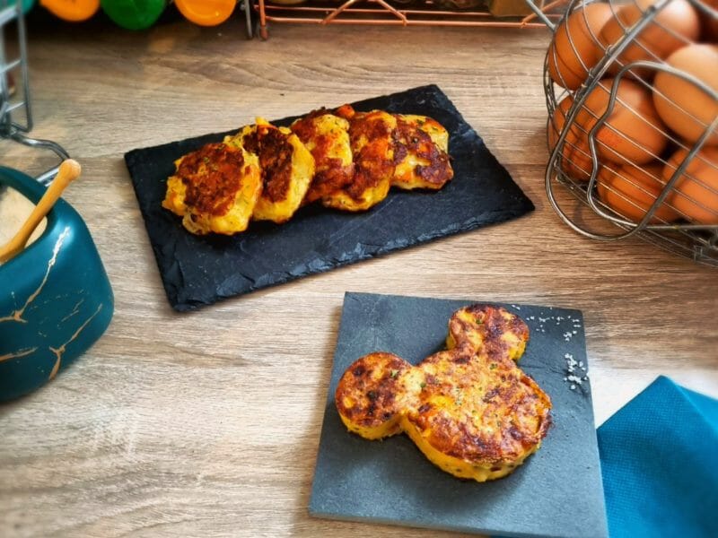 Cliquez pour zoomer ! Paillassons de courgettes Thermomix par Insta @maggielesbonspetitsplats