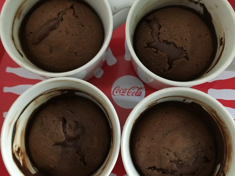 Cliquez pour zoomer ! Ramequins fondants au chocolat Thermomix par CocoMIX