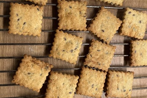 Cliquez pour zoomer ! Sablés sucrés à la vache qui rit Thermomix par fanoche59