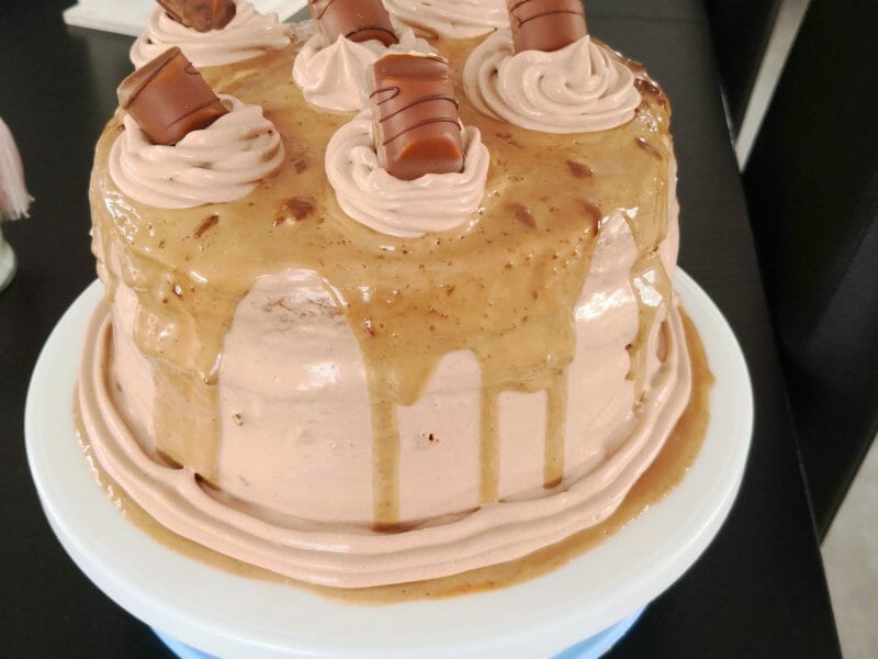 Cliquez pour zoomer ! Layer cake Kinder Bueno Thermomix par vivi030190