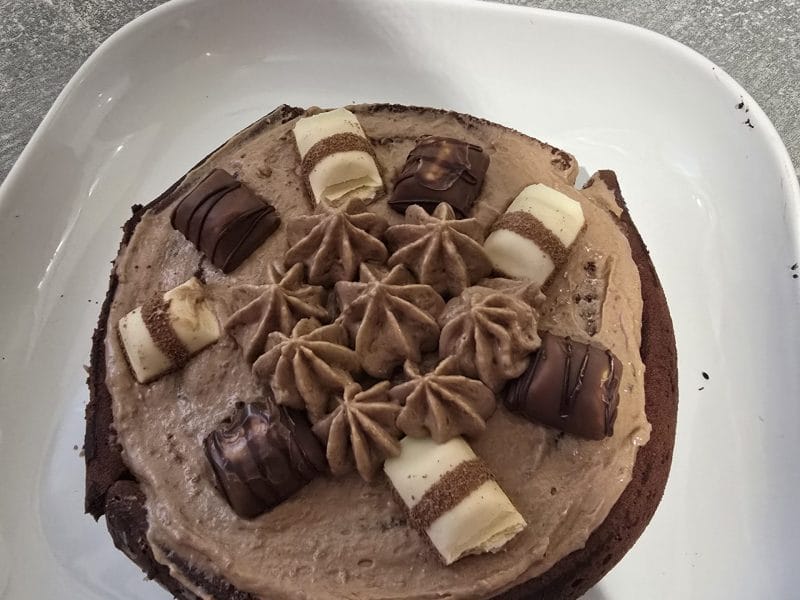 Cliquez pour zoomer ! Roulé au Kinder Bueno Thermomix par djotomatic