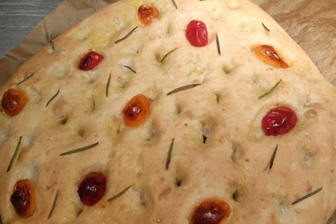 Cliquez pour zoomer ! Focaccia Thermomix par djotomatic