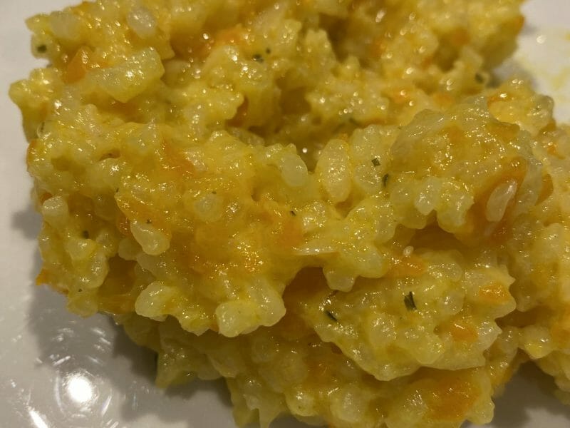 Cliquez pour zoomer ! Risotto aux carottes et parmesan Thermomix par annaisrlld