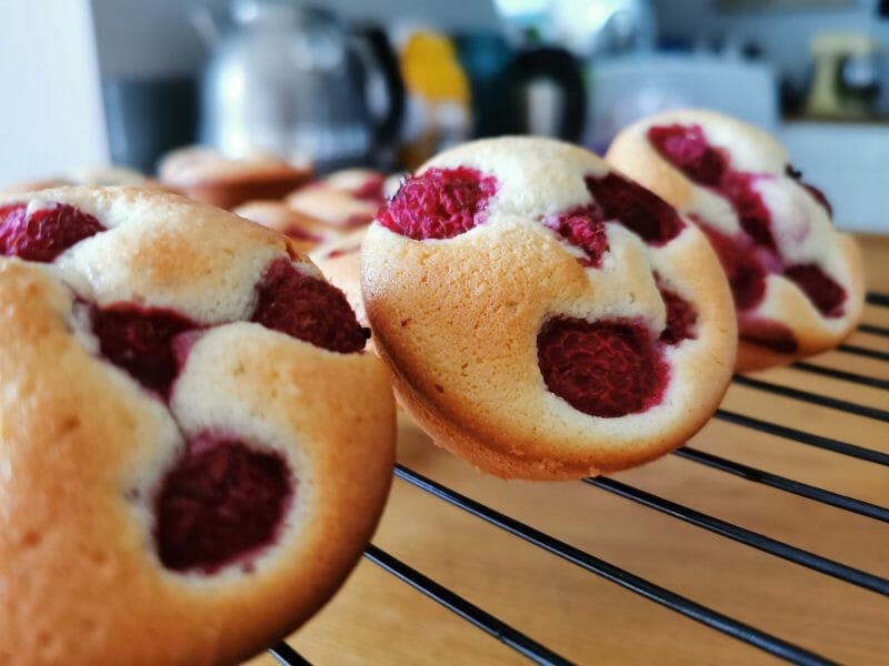 Cliquez pour zoomer ! Visitandines aux framboises Thermomix par Queen of Cheesecake 👑