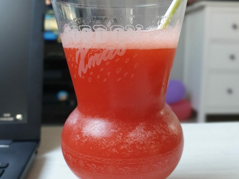 Cliquez pour zoomer ! Mojito fraise Thermomix par ameliehom25