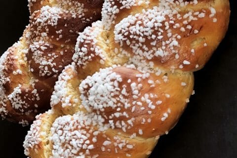 Cliquez pour zoomer ! Brioche tressée à la mie filante Thermomix par bebajulo