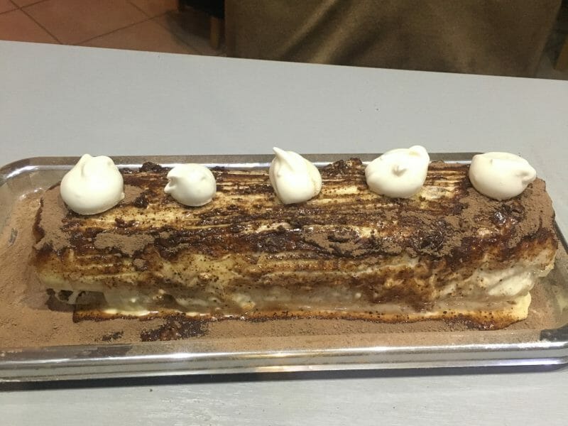 Cliquez pour zoomer ! Bûche Tiramisu Thermomix par marychris74