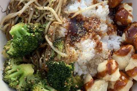 Cliquez pour zoomer ! Tofu sauté aux graines de sésame Thermomix par legroslaurence