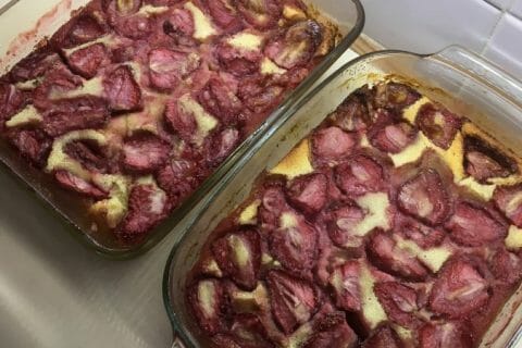 Cliquez pour zoomer ! Clafoutis aux fraises Thermomix par Ludovic3741