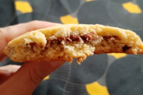Cliquez pour zoomer ! Cookies fourrés au nutella Thermomix par momseverine