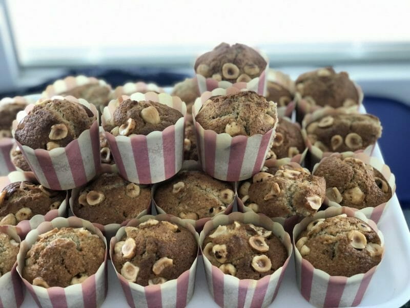 Cliquez pour zoomer ! Muffins aux noisettes Thermomix par ledouxsophie